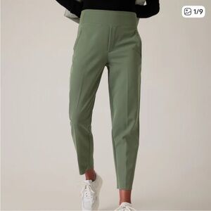 Athleta Endless Pants green - size 8